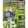 imageRAINPOINT 2 Zone Sprinkler Timer with Brass Inlet and Outlet  Water Timer for Garden Hose with Rain DelayManual WateringAutomatic Irrigation Controller System  Water Hose Timer for Yard LawnBrass