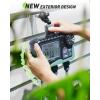 imageRAINPOINT 3 Zone Sprinkler Timer with Brass Inlet Water Timer for Garden HoseRain DelayManualAutomatic Watering System HoseHose Timers for Watering with IP65 Waterproof Large LCD for Yard3 Zone water timer