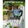 imageRAINPOINT 3 Zone Sprinkler Timer with Brass Inlet Water Timer for Garden HoseRain DelayManualAutomatic Watering System HoseHose Timers for Watering with IP65 Waterproof Large LCD for Yard3 Zone water timer