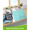 imageRAINPOINT Automatic Watering System for Potted Plants Automatic Plant Waterer with AutoManualDelay Watering ModeIndoor Plant Irrigation System with Pump for Vacation