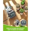 imageRAINPOINT Automatic Watering System for Potted Plants Automatic Plant Waterer with AutoManualDelay Watering ModeIndoor Plant Irrigation System with Pump for Vacation