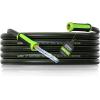 imageRAINPOINT Garden Hose 50ft x 58quot Water Hose Flexible Lightweight Hybrid Hose with Swivel Handle Male to Female FittingsBlack