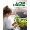 imageRAINPOINT Indoor Hydroponics Growing System13 Pods Hydroponic Garden Planter Vegetable Growing System Kit Kitchen for Women Hydro Garden Herb GrowerGray