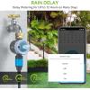 imageRAINPOINT Sprinkler Timer Bluetooth Water Timer Smart Wireless Hose Faucet Timer for Garden Irrigation System Controller APP Remote ControlBluetooth ConnectionWiFi Connection