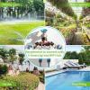 imageRAINPOINT Sprinkler Timer Bluetooth Water Timer Smart Wireless Hose Faucet Timer for Garden Irrigation System Controller APP Remote ControlBluetooth ConnectionWiFi Connection
