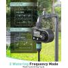 imageRAINPOINT Sprinkler Timer Hose Timer with 3 Individual Programs Water Timer for Garden Hose Faucet Programmable AutomaticManual Irrigation System for Specific Days or Daily Outdoor Lawn WateringPlastic