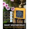 imageRAINPOINT Sprinkler Timer WiFi Hose Timer Smart Water Timer for Garden Drip Irrigation Controller System with WiFi Hub Automatic Manual Watering Alexa APP Voice Control V2