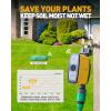 imageRAINPOINT Sprinkler Timer WiFi Water Timer Smart Hose Timer WiFi Sprinkler Controller Automatic Watering System Irrigation Water Valve APP ampamp Voice Control Weatherbased Auto Rain Delay For Garden