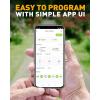 imageRAINPOINT Sprinkler Timer WiFi Water Timer Smart Hose Timer WiFi Sprinkler Controller Automatic Watering System Irrigation Water Valve APP ampamp Voice Control Weatherbased Auto Rain Delay For Garden