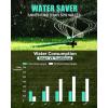 imageRAINPOINT Sprinkler Timer with 3 Independent Programs Water Timer with Rain DelayManualAutomatic Irrigation Timer System Waterproof Hose Timer 1 Outlet for Garden Lawn YardMetal