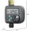 imageRAINPOINT Sprinkler Timer with 3 Independent Programs Water Timer with Rain DelayManualAutomatic Irrigation Timer System Waterproof Hose Timer 1 Outlet for Garden Lawn YardMetal
