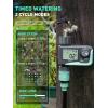 imageRAINPOINT Sprinkler Timer with Brass Swivel Water Timer for Garden Hose Programmable Hose Timer with Rain DelayManual Watering Digital Irrigation Timer System for Lawns 1 OutletPlastic