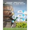 imageRAINPOINT WiFi Sprinkler Timer Water Timer Brass Inlet Smart Hose Faucet Timer Automatic Irrigation System Controller for Yard Watering APP Control via 24Ghz WiFi and Bluetooth V2 2025 Release