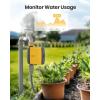 imageRAINPOINT WiFi Water Timer  TTV103WRF Brass Inlet Sprinkler Use with TWG004WRF WiFi HubBrass Single Zone Timer