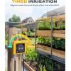 imageRAINPOINT WiFi Water Timer With Brass Inlet ampamp Outlet  Sprinkler Timer No Hub Required  Compatible With 24Ghz WiFi and TWG004WRF Hub Lot Number After 2021082 Zone Timer