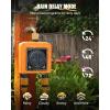 imageRAINPOINT WiFi Water Timer With Brass Inlet ampamp Outlet  Sprinkler Timer No Hub Required  Compatible With 24Ghz WiFi and TWG004WRF Hub Lot Number After 2021082 Zone Timer Brass Outlet Without Hub