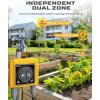 imageRAINPOINT WiFi Water Timer With Brass Inlet ampamp Outlet  Sprinkler Timer No Hub Required  Compatible With 24Ghz WiFi and TWG004WRF Hub Lot Number After 2021082 Zone Timer