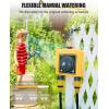 imageRAINPOINT WiFi Water Timer With Brass Inlet ampamp Outlet  Sprinkler Timer No Hub Required  Compatible With 24Ghz WiFi and TWG004WRF Hub Lot Number After 2021082 Zone Timer Brass Outlet
