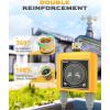 imageRAINPOINT WiFi Water Timer With Brass Inlet ampamp Outlet  Sprinkler Timer No Hub Required  Compatible With 24Ghz WiFi and TWG004WRF Hub Lot Number After 2021082 Zone Timer