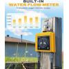imageRAINPOINT WiFi Water Timer With Brass Inlet ampamp Outlet  Sprinkler Timer No Hub Required  Compatible With 24Ghz WiFi and TWG004WRF Hub Lot Number After 2021082 Zone Timer Without Hub