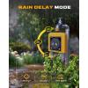 imageRAINPOINT WiFi Water Timer With Brass Inlet ampamp Outlet  Sprinkler Timer No Hub Required  Compatible With 24Ghz WiFi and TWG004WRF Hub Lot Number After 2021082 Zone Timer