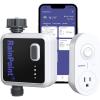 imageRAINPOINT WiFi Sprinkler Timer Water Timer for Garden Hose Smart Hose Faucet Timer Automatic Irrigation System Controller APP Control via 24Ghz WiFi Voice Control for Yard Lawn Watering