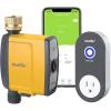 imageRAINPOINT WiFi Water Timer  TTV103WRF Brass Inlet Sprinkler Use with TWG004WRF WiFi HubBrass Single Zone Timer