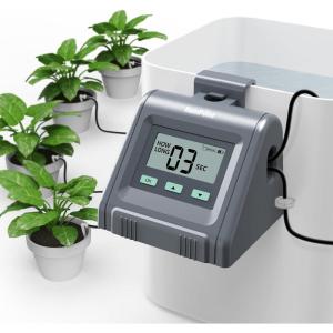 imageRAINPOINT Automatic Watering System for Potted Plants Automatic Plant Waterer with AutoManualDelay Watering ModeIndoor Plant Irrigation System with Pump for Vacation
