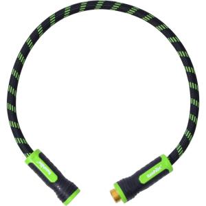 imageRAINPOINT Metal Garden Hoses for Yard 100 ft  Nokink 304 Water Hose 100ft with 10 mode Nozzle  Brass Connection Swivel Handle Flexible HoseLightweight Puncture3ft
