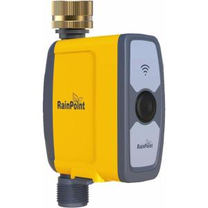 imageRAINPOINT WiFi Water Timer  TTV103WRF Brass Inlet Sprinkler Use with TWG004WRF WiFi HubBrass Single Zone Timer Without Hub