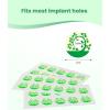 imageRAINPOINT 52 PCS Grow Sponges ampamp 60 PCS Blackout Sticker Replacement Seed Starter Sponges for All Brands Hydroponic System Indoor Grow Anything Kit