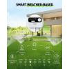 imageRAINPOINT 8 Zone Smart Sprinkler Controller  Local WeatherBased WiFi Sprinkler System Easy Install APP Control Irrigation System Controller Water Timer Controller for Yard lawn8 Zone