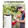 imageRAINPOINT 8 Zone Smart Sprinkler Controller  Local WeatherBased WiFi Sprinkler System Easy Install APP Control Irrigation System Controller Water Timer Controller for Yard lawn8 Zone