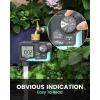 imageRAINPOINT Sprinkler Timer 2 Outlet Water Timer for Garden Hose Programmable Drip Irrigation Timer for Yard Outdoor Watering Rain DelayManualAutomatic System Controller 25quot LCD V2Metal