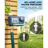 imageRAINPOINT Sprinkler Timer with Brass Inlet ampamp Outlet Programmable Hose Timer for Garden Soaker Hose Water Timer with Rain DelayManual Watering System Digital Drip Irrigation for Yard Lawn