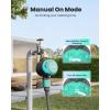 imageRAINPOINT 2Pack Mechanical Sprinkler Timer with Brass Swivel Water Timer for Garden Hose Waterproof Hose Timer for Watering 1 Outlet No Batteries Required