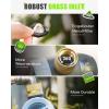 imageRAINPOINT Bluetooth Hose Timer with Brass InletSmart Water Timer for Garden HoseSprinkler Timer with Rain DelayManualAuto Watering App Control