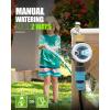 imageRAINPOINT Bluetooth Hose Timer with Brass InletSmart Water Timer for Garden HoseSprinkler Timer with Rain DelayManualAuto Watering App Control