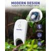 imageRAINPOINT Soil Moisture Meter Smart 3in1 Soil MoistureTemperatureLight Tester with Reliable Data Wireless Soil Moisture Sensor with WiFi Hub for Garden Lawn Farm Indoor ampamp Outdoor APP Control