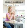 imageRAINPOINT WiFi Water Timer Smart Sprinkler Timer Hose Timer WiFi Irrigation Controller Smart Sprinkler System Valve APP ampamp Voice Control WeatherBased Automatic Rain Delay Brass Inlet ampamp OutletTimer with WiFi hub