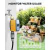 imageRAINPOINT WiFi Water Timer Smart Sprinkler Timer Hose Timer WiFi Irrigation Controller Smart Sprinkler System Valve APP ampamp Voice Control WeatherBased Automatic Rain Delay Brass Inlet ampamp OutletTimer with WiFi hub