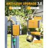 imageRAINPOINT WiFi Water Timer Smart Sprinkler Timer Hose Timer WiFi Irrigation Controller Smart Sprinkler System Valve APP ampamp Voice Control WeatherBased Automatic Rain Delay Brass Inlet ampamp OutletTimer without WiFi hub