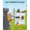 imageRAINPOINT WiFi Water Timer Smart Sprinkler Timer Hose Timer WiFi Irrigation Controller Smart Sprinkler System Valve APP ampamp Voice Control WeatherBased Automatic Rain Delay Brass Inlet ampamp OutletTimer with WiFi hub
