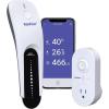 imageRAINPOINT Soil Moisture Meter Smart 3in1 Soil MoistureTemperatureLight Tester with Reliable Data Wireless Soil Moisture Sensor with WiFi Hub for Garden Lawn Farm Indoor ampamp Outdoor APP Control