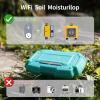 imageRAINPOINT WiFi Soil Moisture Sensor  Wireless Soil Moisture Sensor  Must be Used with TTV103WRF or TTV203WRF WiFi Sprinkler Timer and TWG004WRF WiFi Hub Only Include Soil Tester