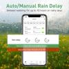 imageRAINPOINT WiFi Water Timer Hose Timer  Smart Garden Hose Faucet Timer with Weather Aware3 Irrigation PlanAutomatic Rain Delay  APP Voice Control Sprinkler Valve Timer with WiFi Hub