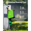 imageRAINPOINT WiFi Hose Timer Brass Inlet Smart Sprinkler Timer for Watering WiFi Water Timer for Garden Hose with Hub APP ampamp Voice Control Automatic Irrigation System for Lawns and YardAddon Water Timer
