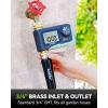 imageRAINPOINT Sprinkler Timer 100 Metal Water Pipe Water Timer for Garden Hose Programmable Hose Timer with Manual WateringRain Delay Automatic Drip Irrigation System for Lawn 1 Outlet