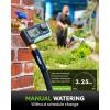 imageRAINPOINT Sprinkler Timer 100 Metal Water Pipe Water Timer for Garden Hose Programmable Hose Timer with Manual WateringRain Delay Automatic Drip Irrigation System for Lawn 1 Outlet
