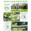 imageRainPoint WiFi Water Timer for Garden Hose 2Zone Smart Sprinkler Timer WiFi Irrigation Controller Automatic Watering System for Lawns and YardGreen